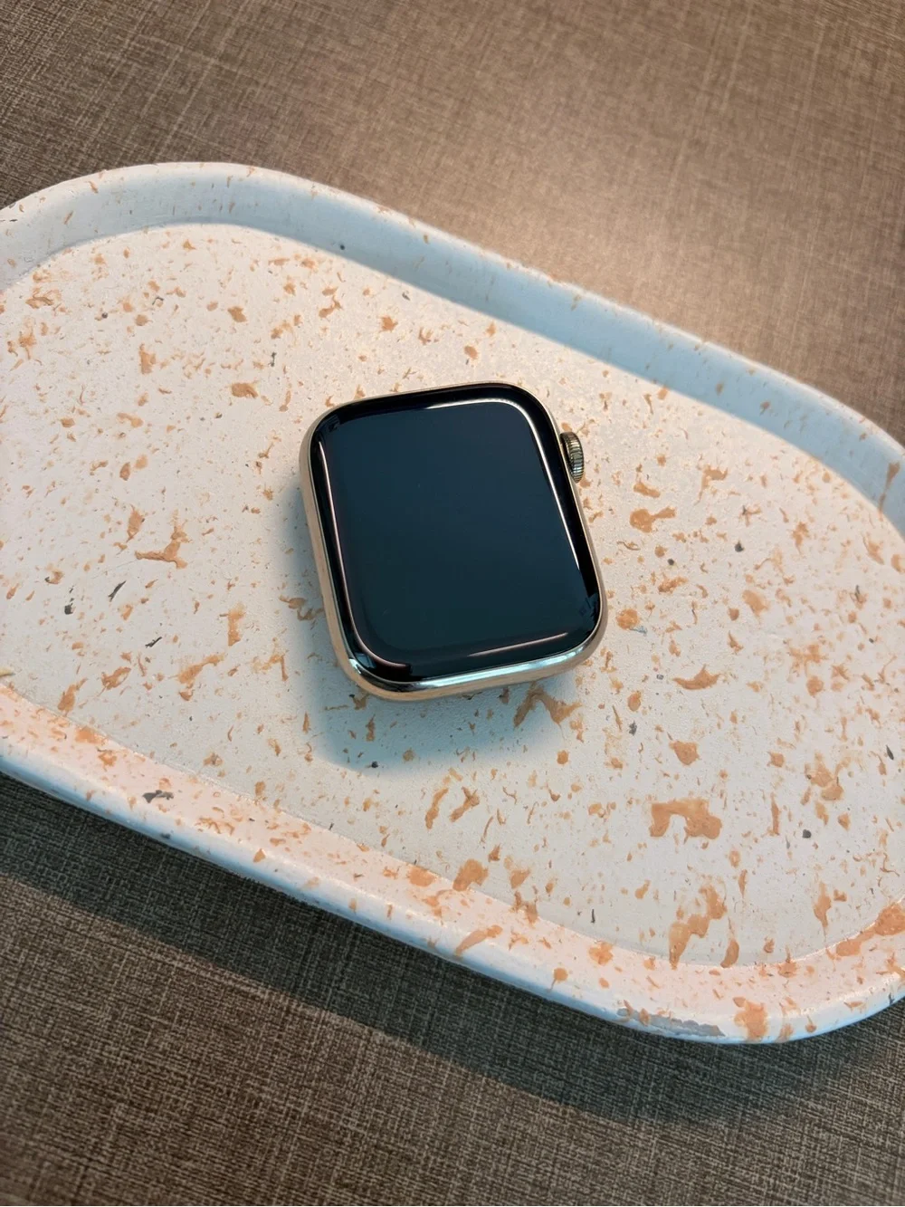 Apple Watch Series 7 45mm Gold Stainless Steel GPS + Cellular